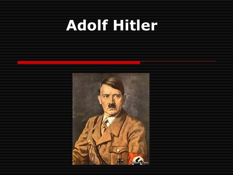 Adolf Hitler